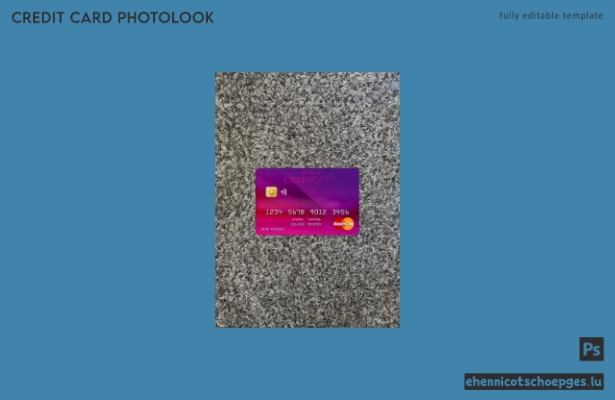 Argentinische Bank Credicoop Mastercard Photolook Beispielvorschau
